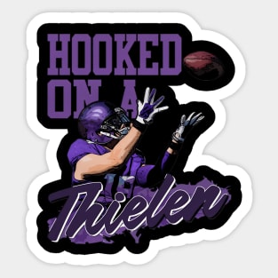 Adam Thielen Minnesota Hooked Sticker